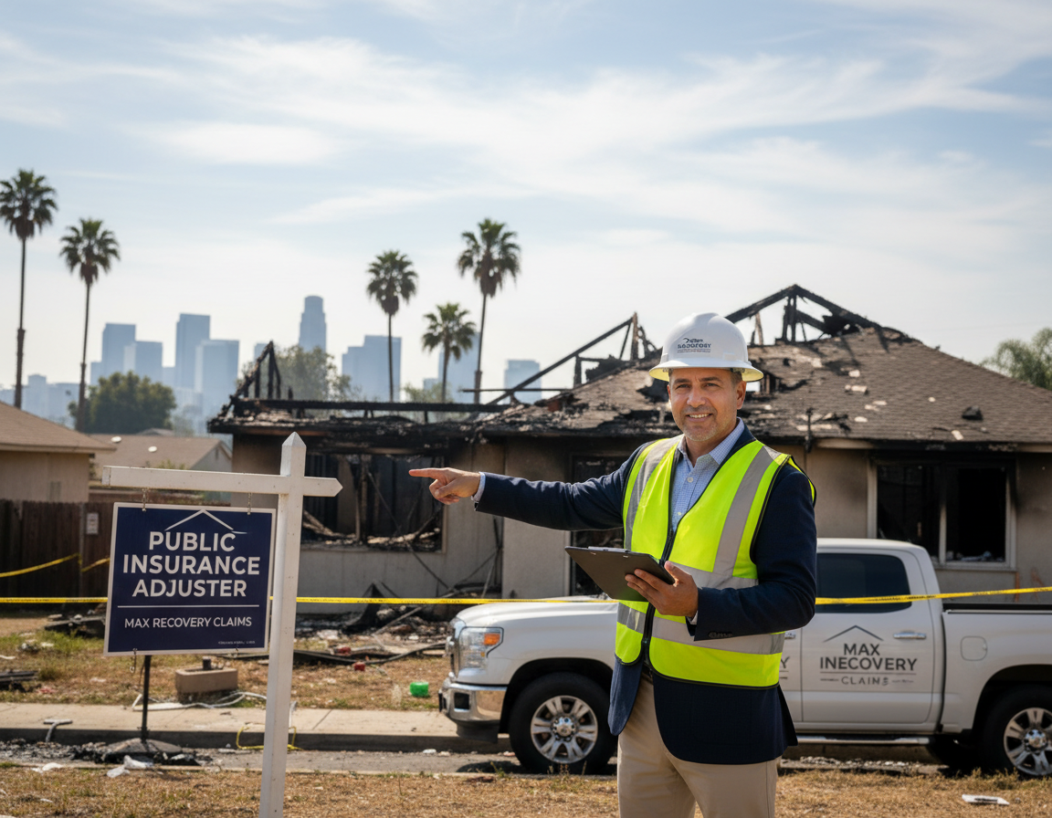 public insurance adjuster in Los Angeles