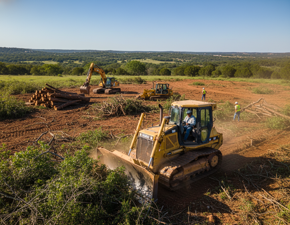 Land Clearing In Glen Rose TX