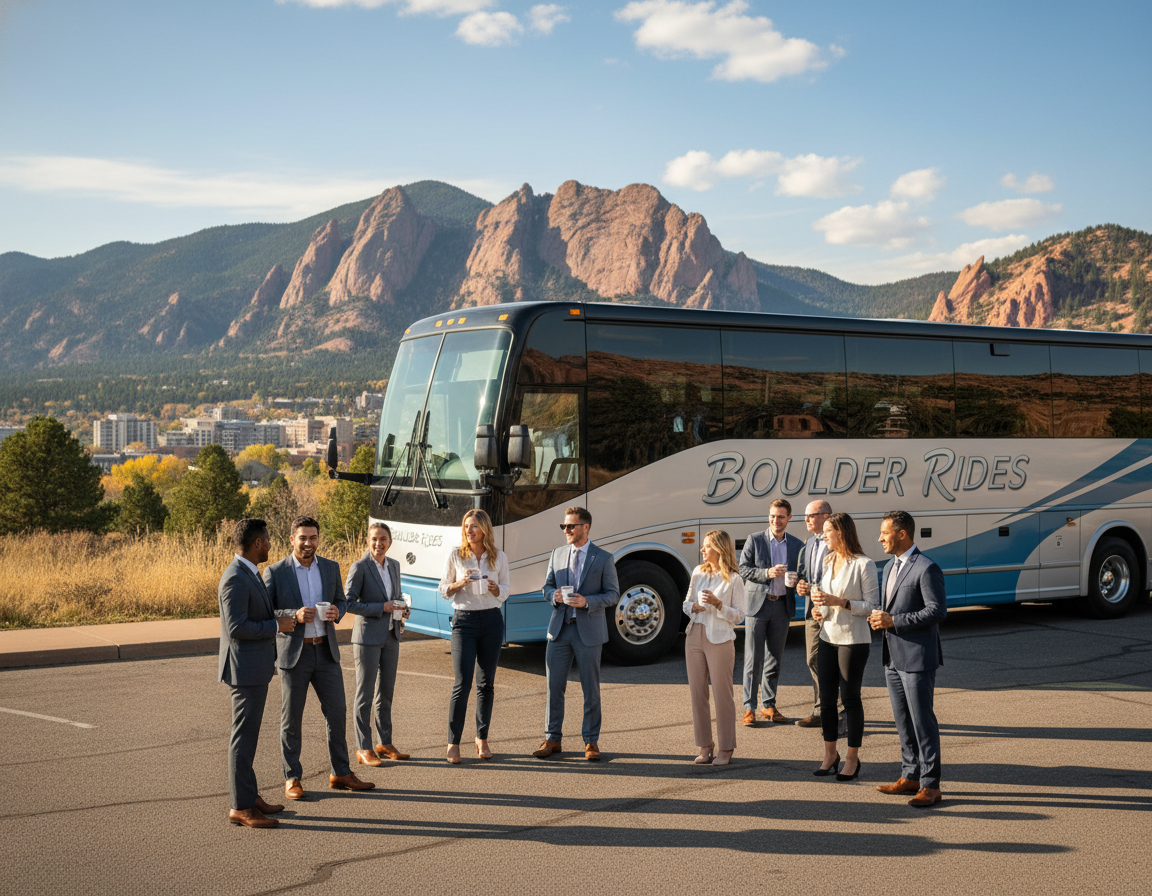 Broomfield party bus and bus charter